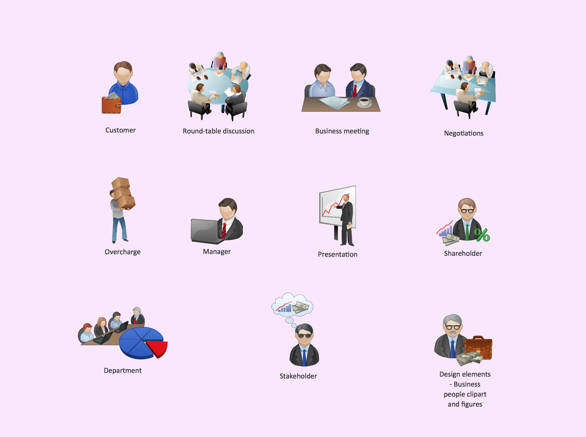 Business People Clipart *