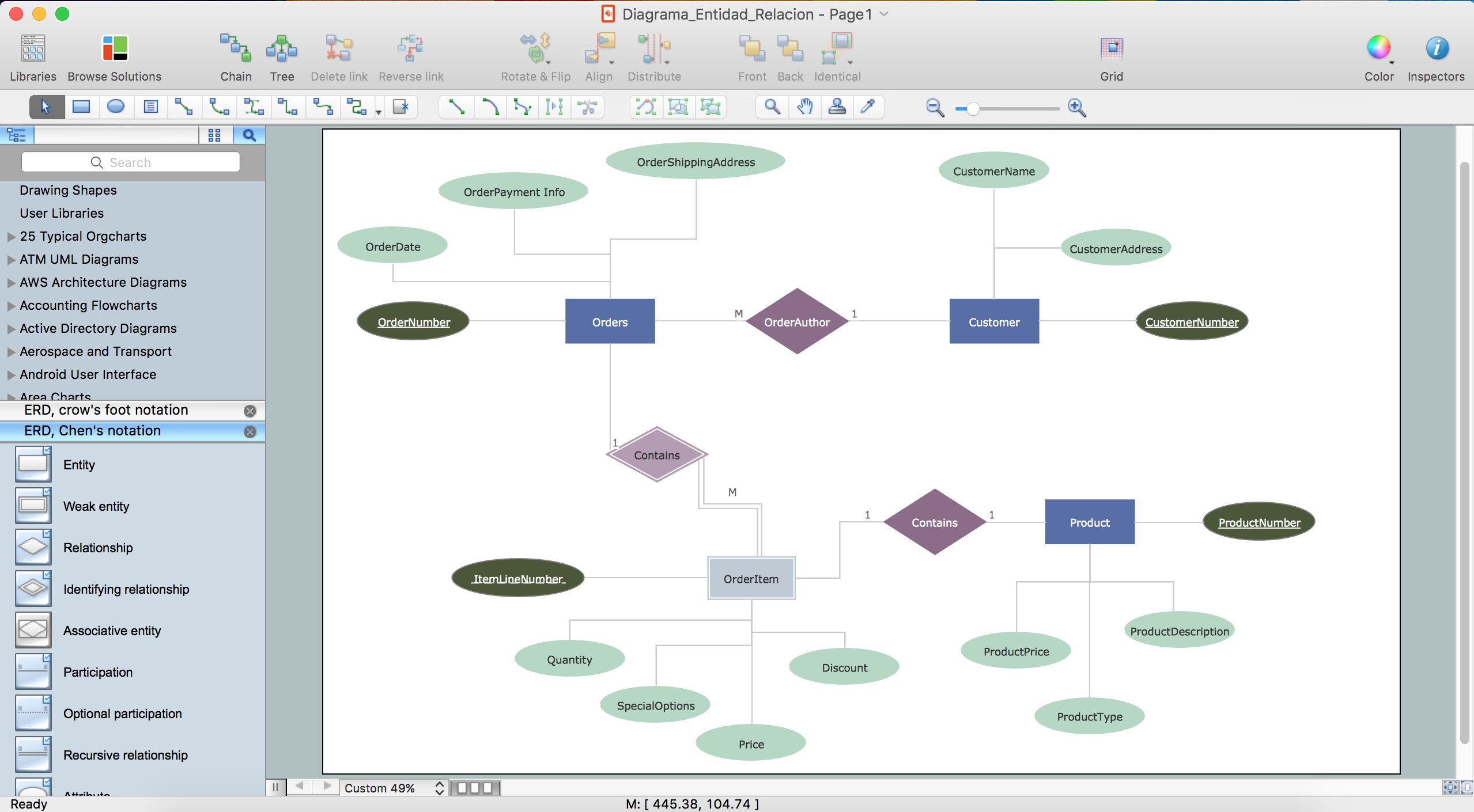 ER diagram tool for OS X *