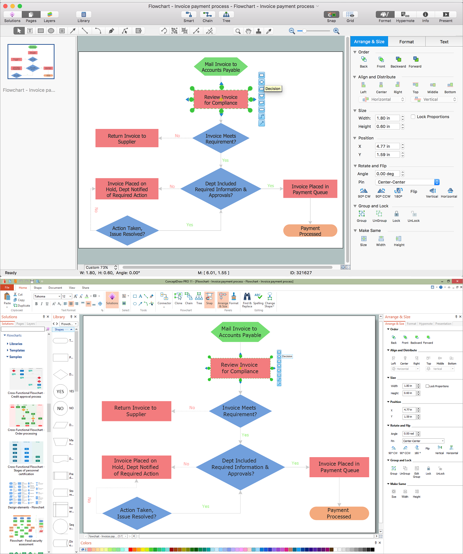 Easy Flowchart Software | Create Flowcharts & Diagrams | Business