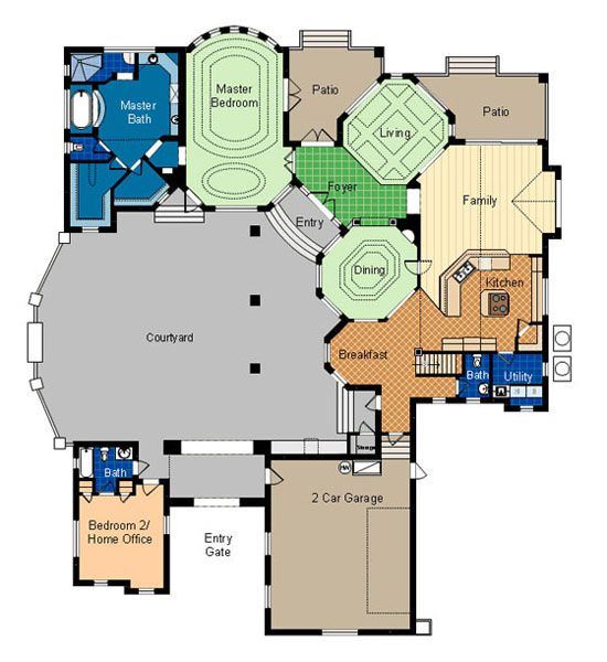 Big House Floor Plans
