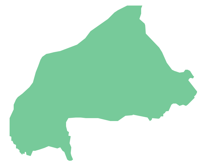 Geo Map - Africa - Burkina Faso *