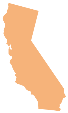 Geo Map - USA - California *