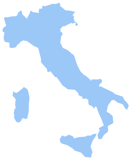 Geo Map - Europe - Italy *