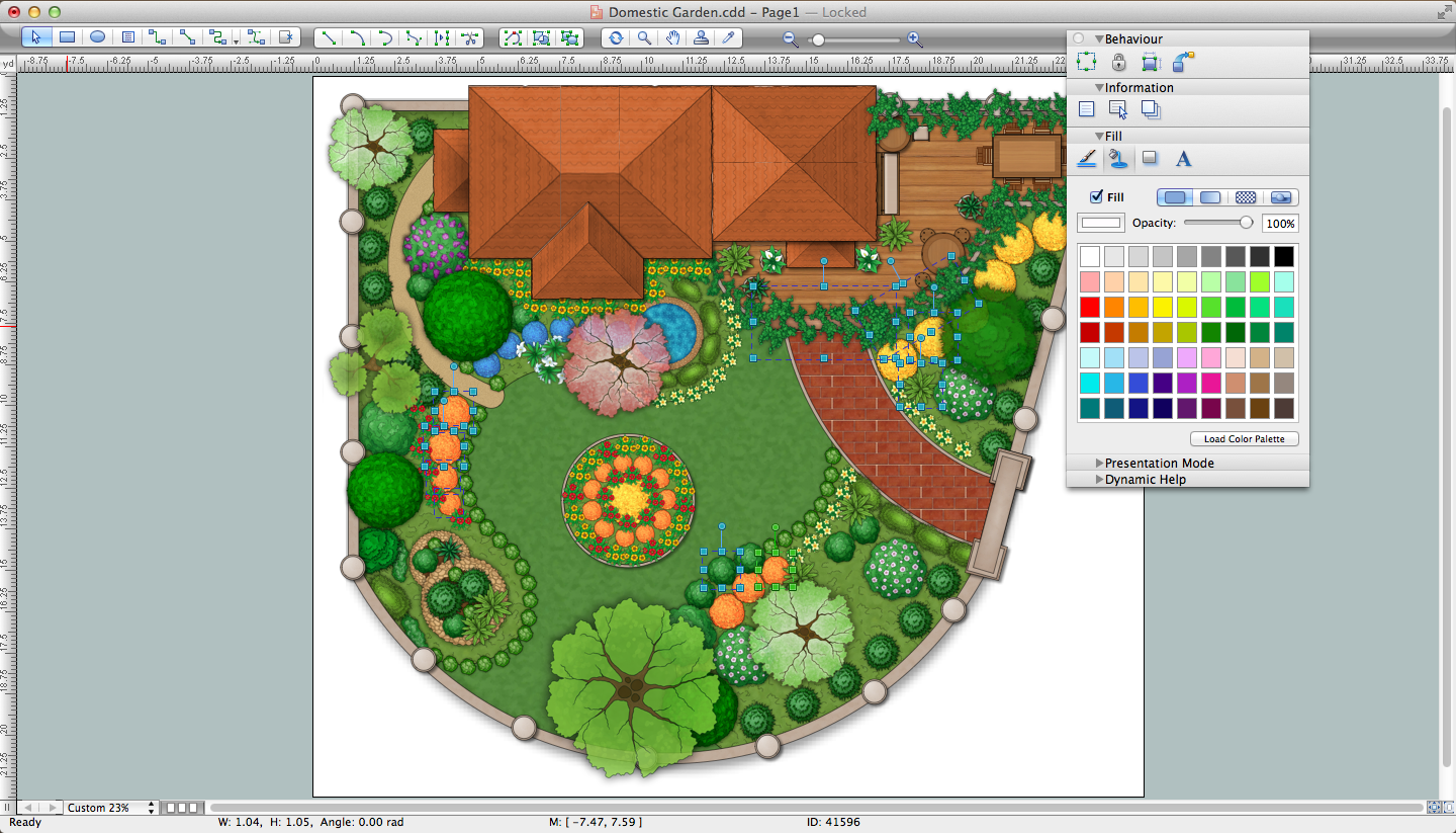 ... Plan | How To use Landscape Design Software | Terrace Furniture