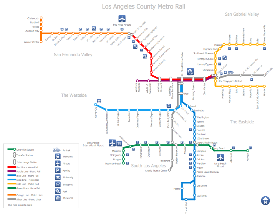 Subway Train Map *