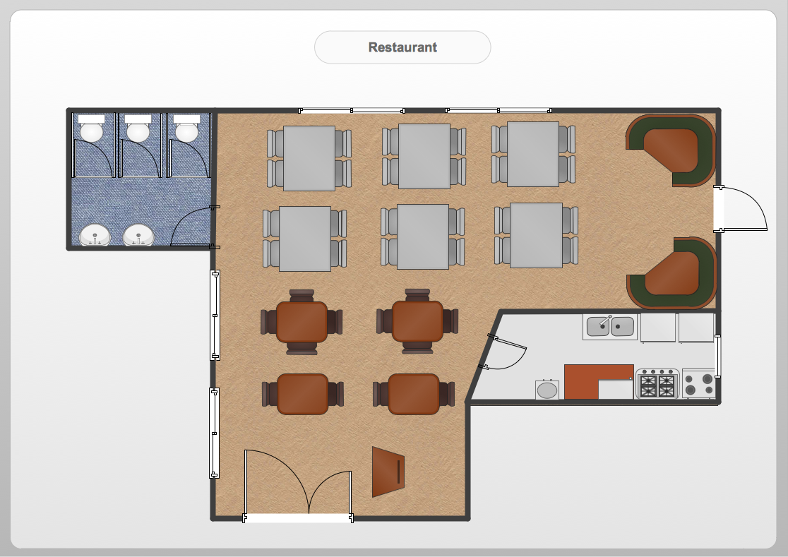 Restaurant Floor Plans Software Design your restaurant