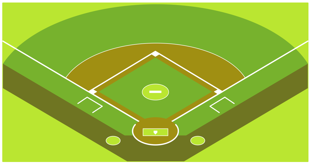 Baseball Field Template