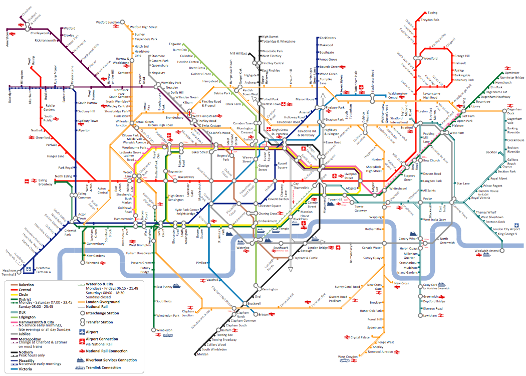 Metro Map *