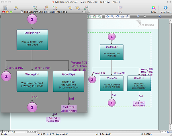 Export of ConceptDraw document to Graphic file