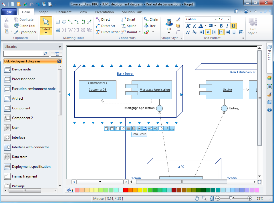 UML Deployment Diagram | Design of the Diagrams | Business ...