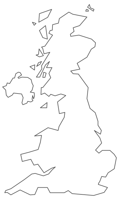Geo Map - Europe - United Kingdom Contour