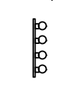Electrical symbols Multi-light bar