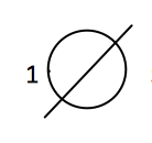 Electrical symbols Single Phase