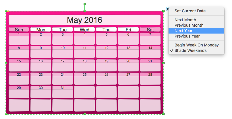 how to make custom calendar creating the custom calendar using business diagramming how to make custom calendar creating the custom calendar using business diagramming