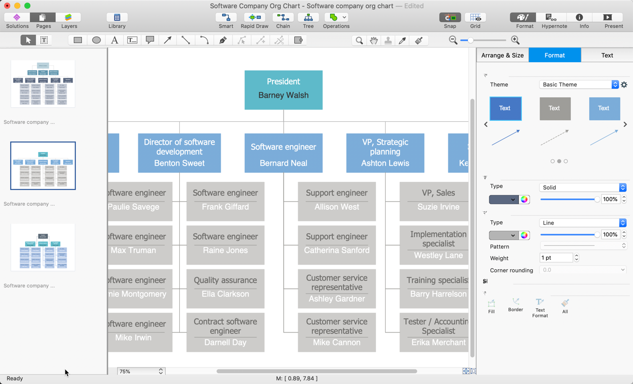 how to add an additional page to a ConceptDraw DIAGRAM document