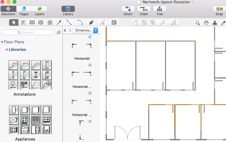 Creating A Network Layout Floor Plan