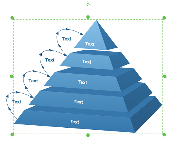 3d pyramid diagram examples