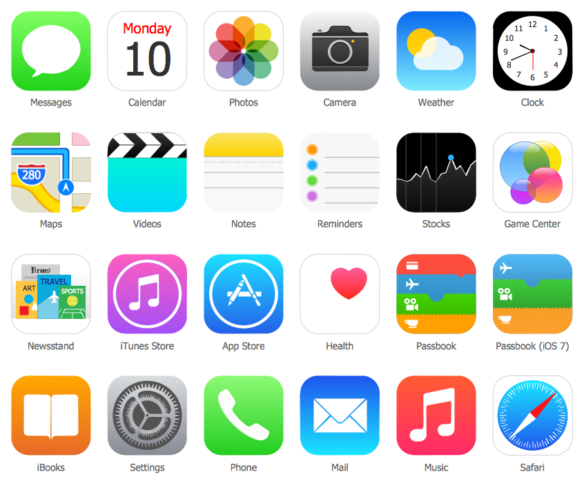 Design Elements — Apps Icons