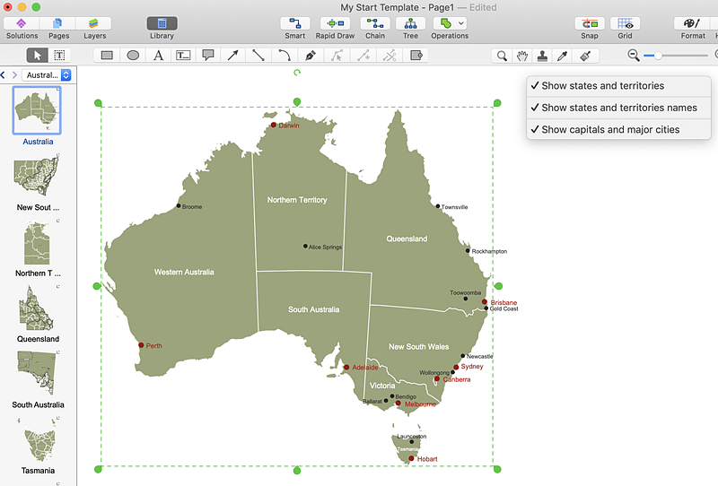 Australia-maps