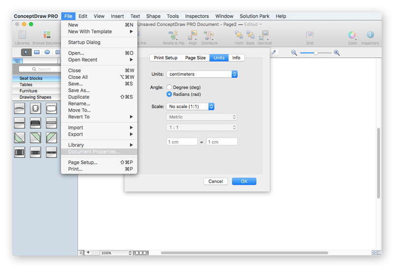 making a seating chart