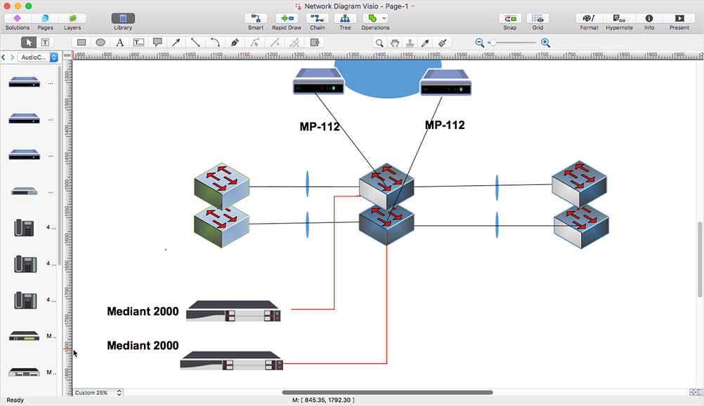 How to Convert MS Visio® 2003-2010  File to  <nobr>ConceptDraw DIAGRAM</nobr> *