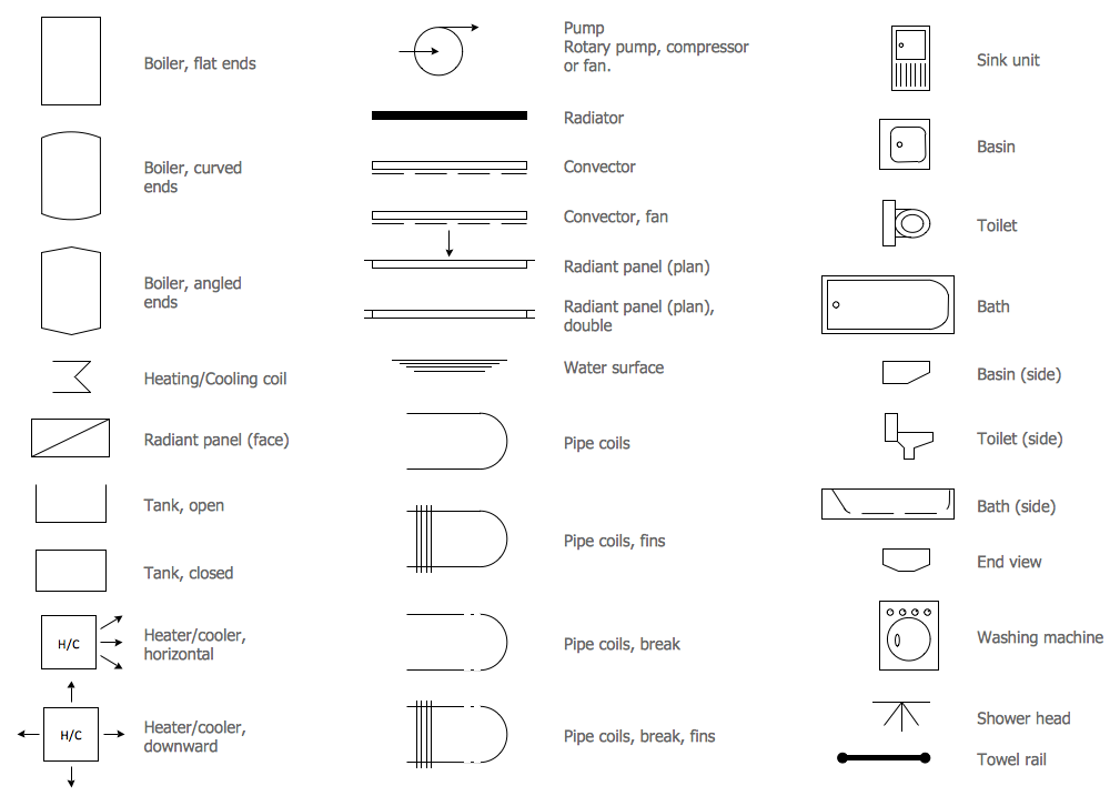 free clip art floor plan symbols - photo #33