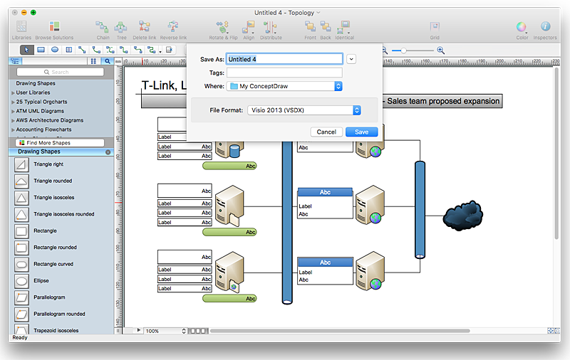 What are some freeware alternatives to Microsoft Visio software?