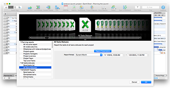 Manage Plans, Reports, and Changes