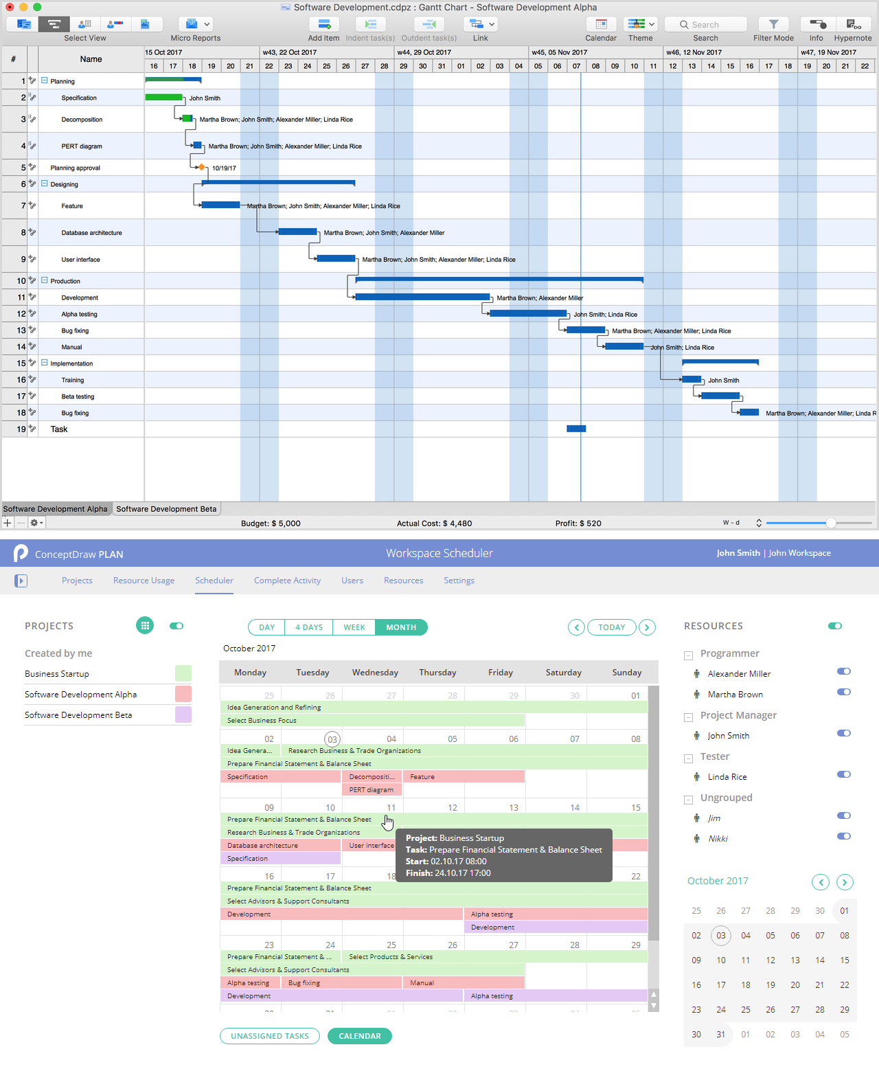 Online Project Management System
