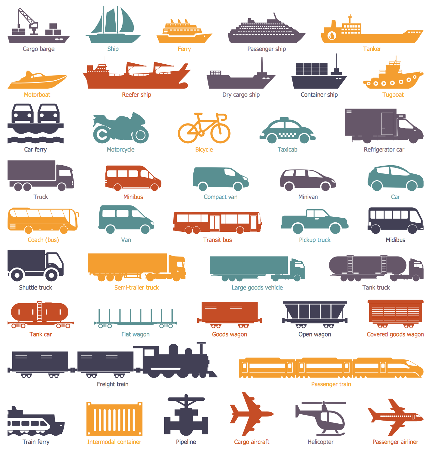 Design Elements — Logistic Transport