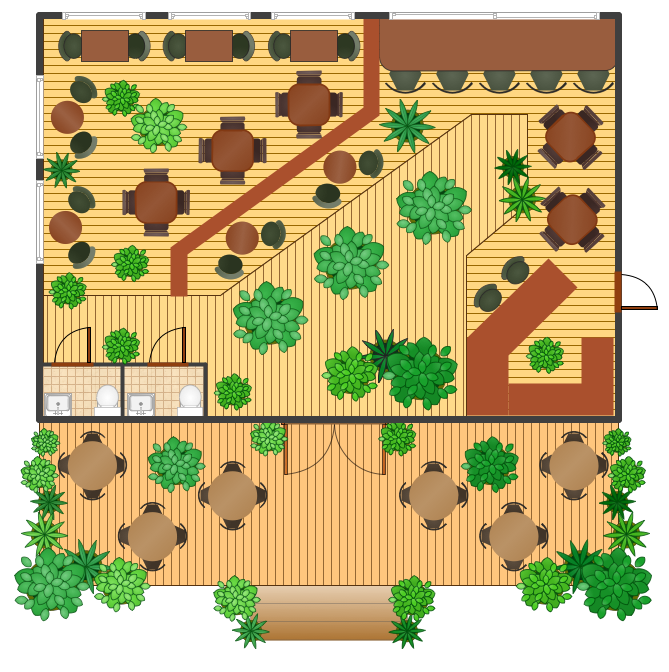 Restaurant Floor Plans Samples | Restaurant Design