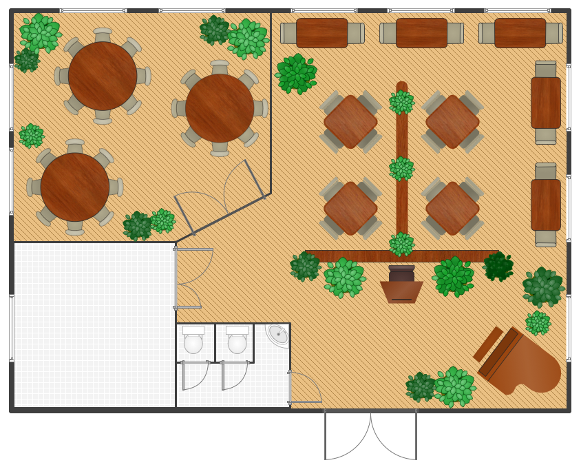 Restaurant Floor Plans Samples Restaurant Design