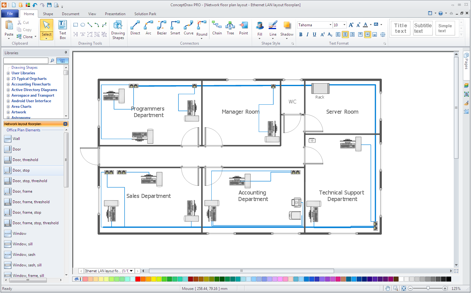 Office Network layout 