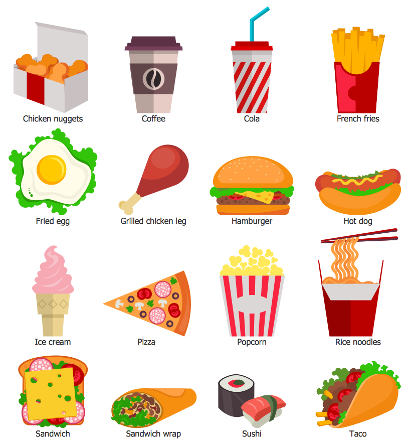 Design Elements Food and Beverage — Fast Food