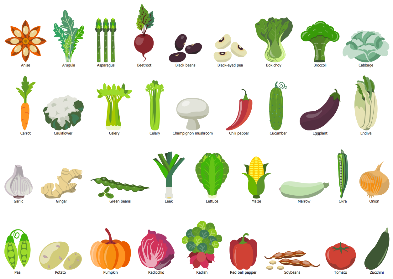 clip art food vegetables - photo #35