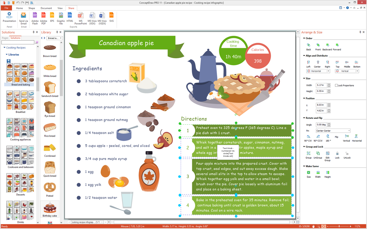 Cooking Recipes Solution for Microsoft Windows