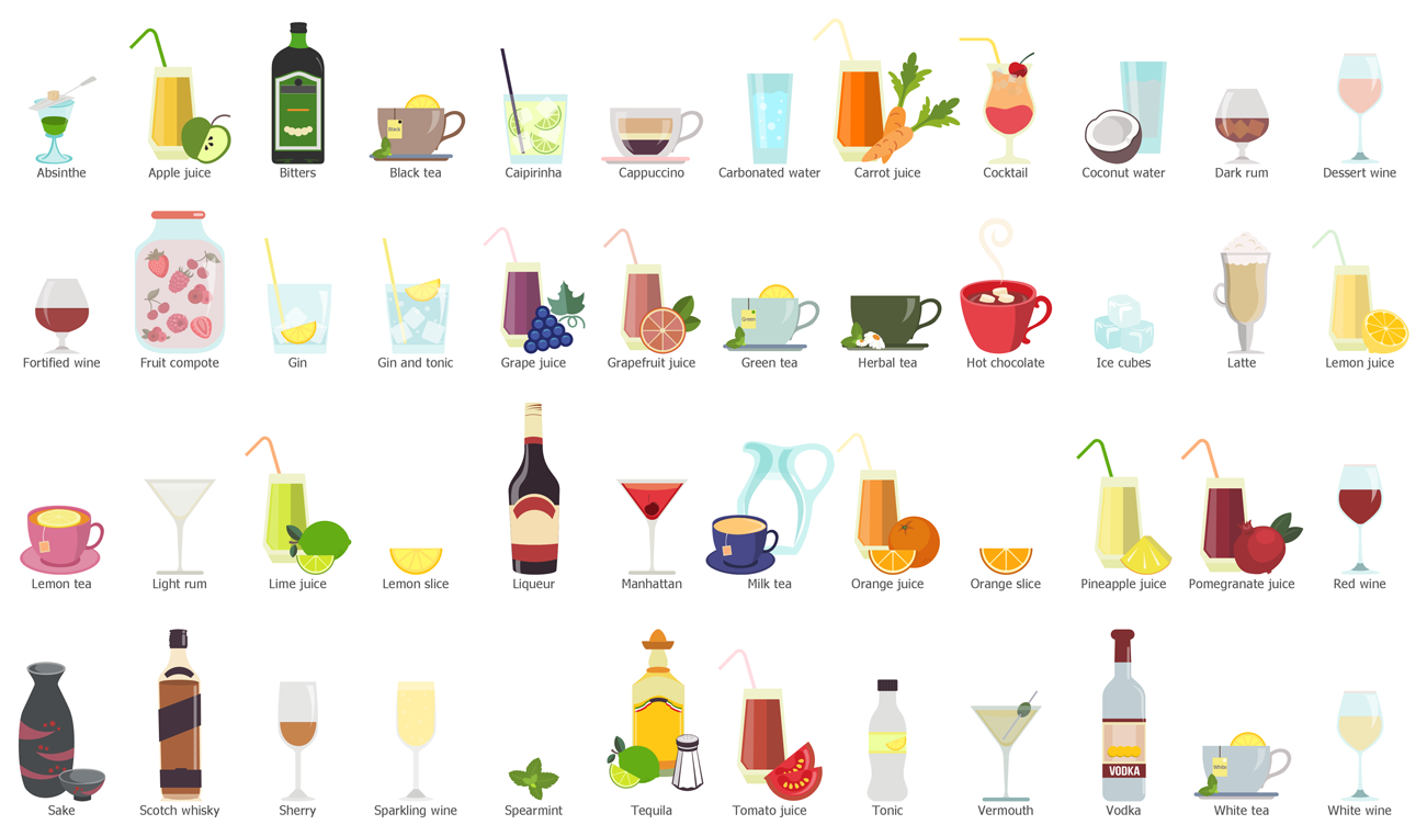 Design Elements — Drinks