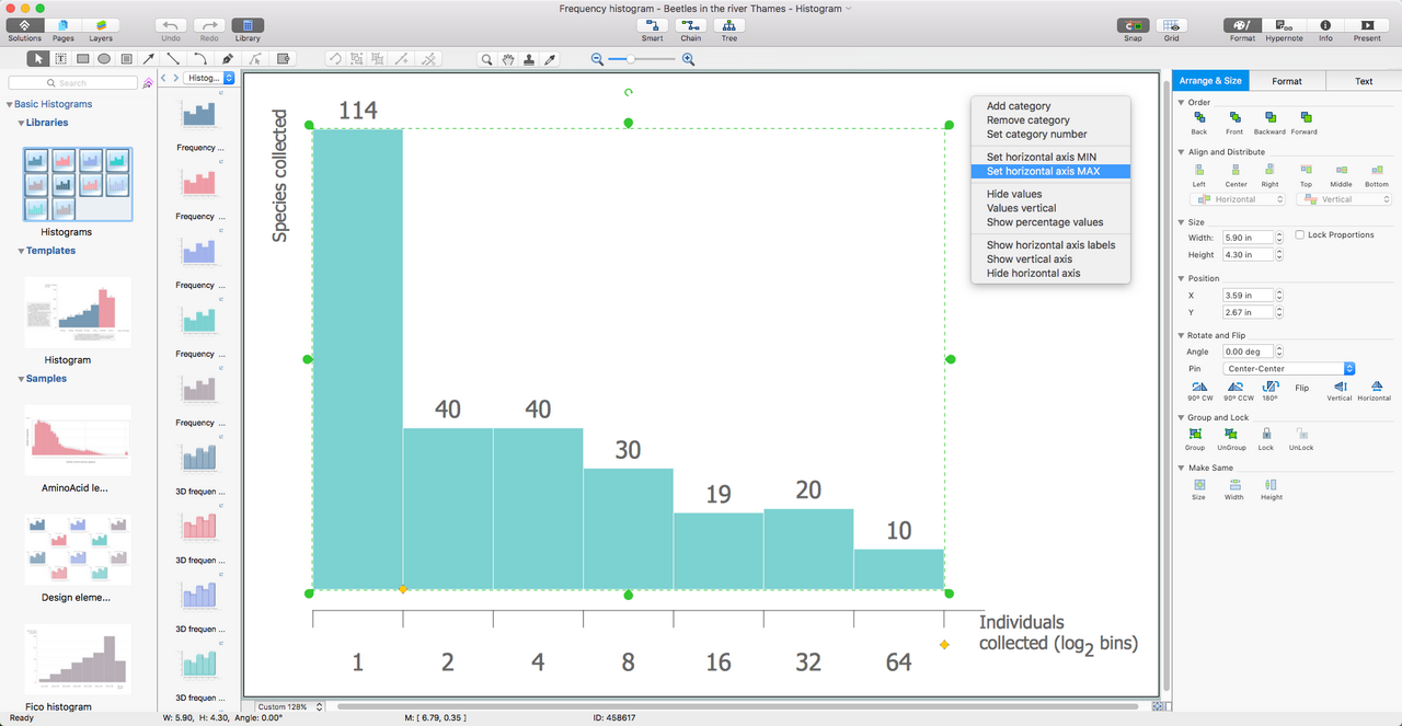 Basic Histograms Solution for macOS X