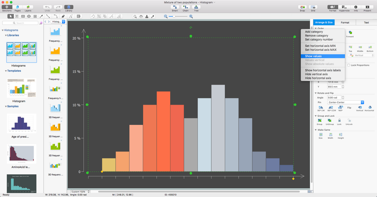 Histograms Solution for macOS X