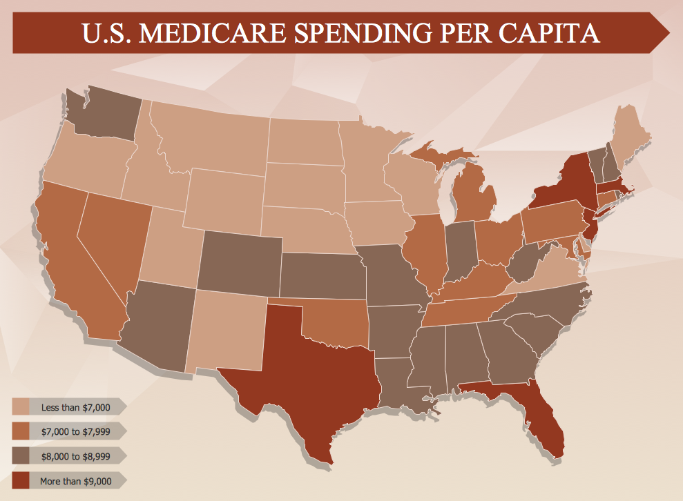 U.S. Medicare Spending Per Capita — Management Infogram