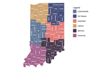 INDOT Districts Map