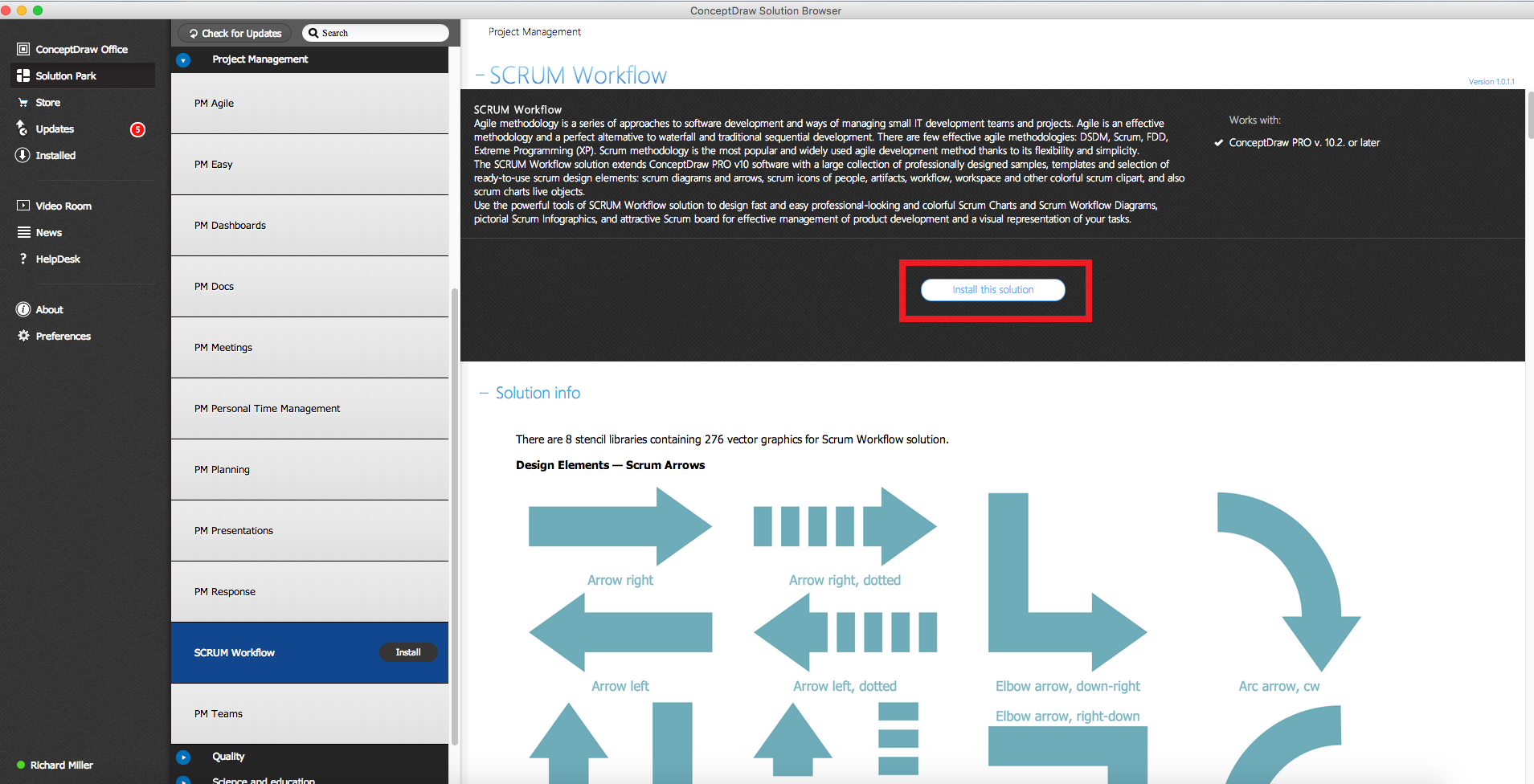 workflow solution scrum workflow solution conceptdraw workflow solution scrum workflow solution conceptdraw