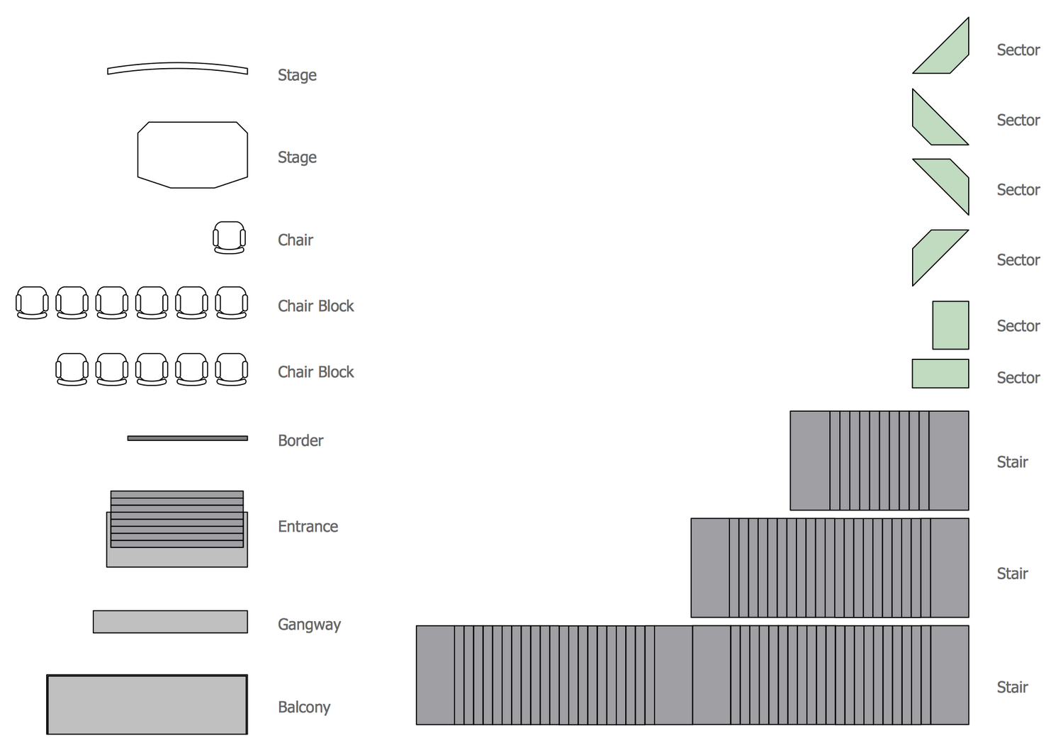 Design Elements — Seat Blocks