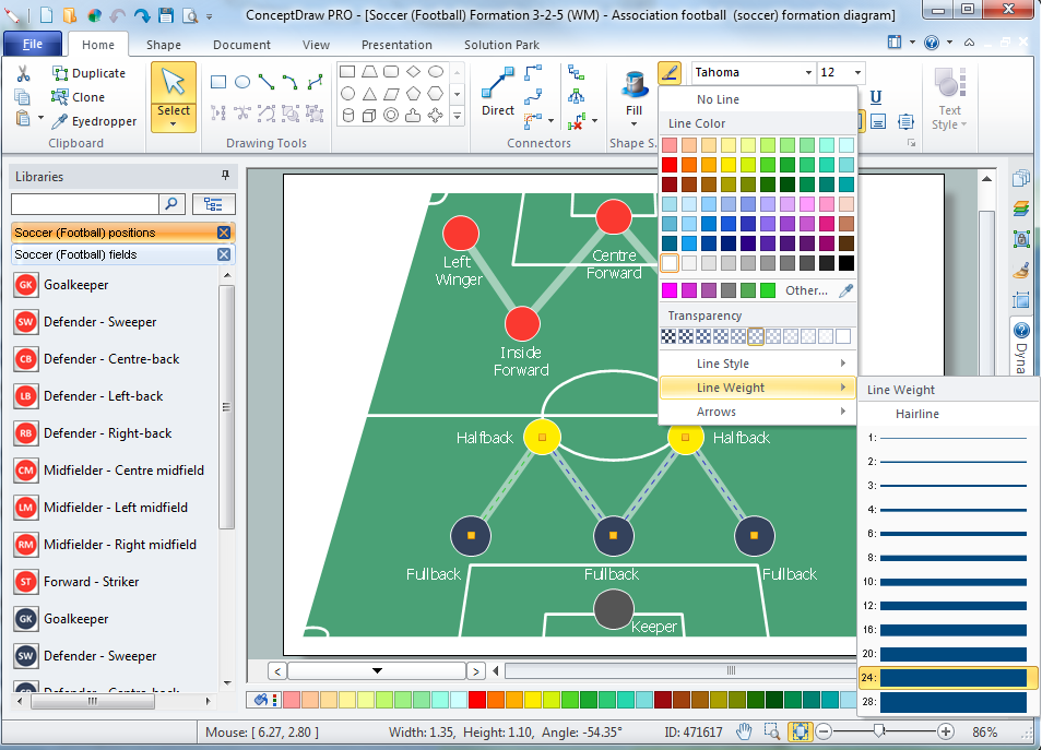 Soccer Solution | ConceptDraw.com