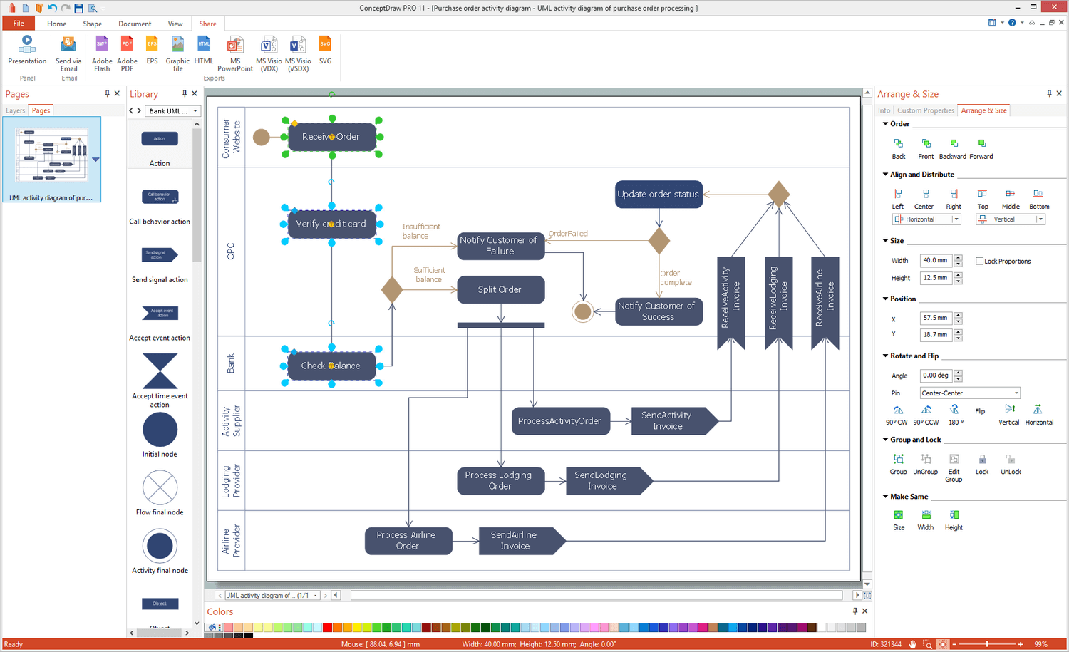 ATM UML Diagrams Solution for Microsoft Windows