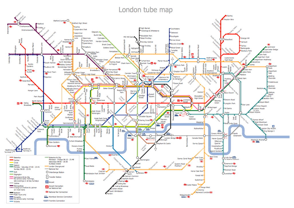 London Tube Map
