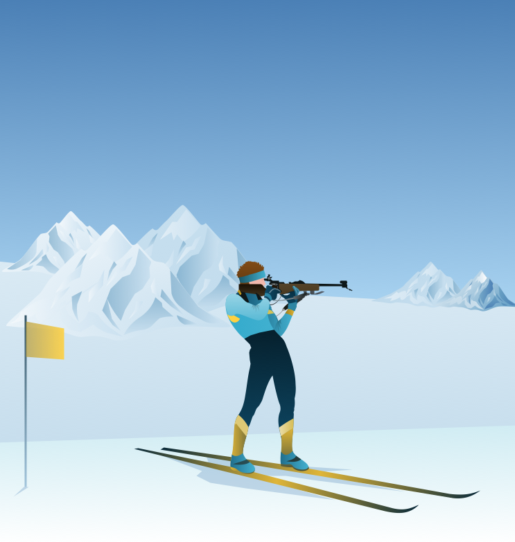 Winter Olympics — Biathlon