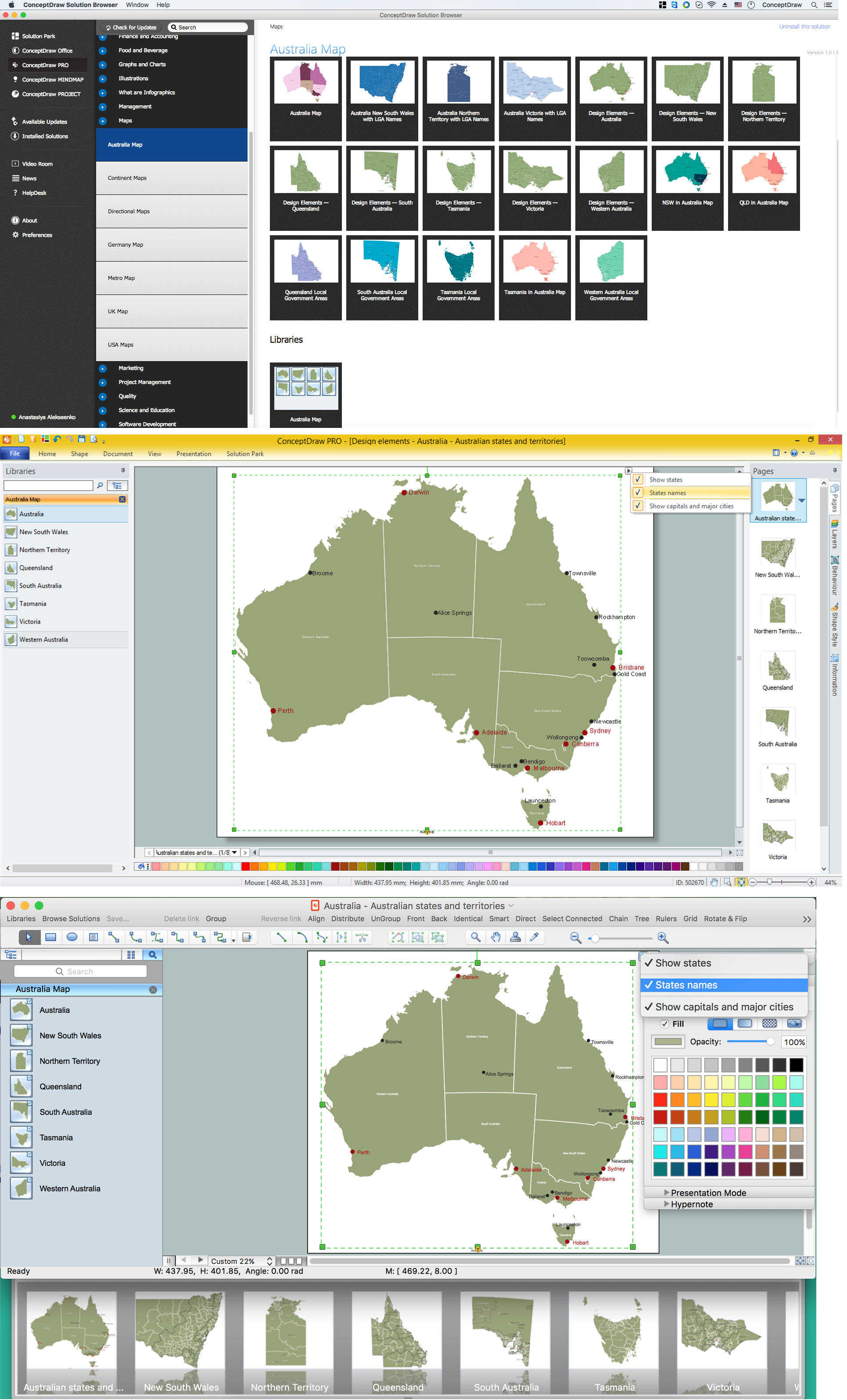 Australia Map