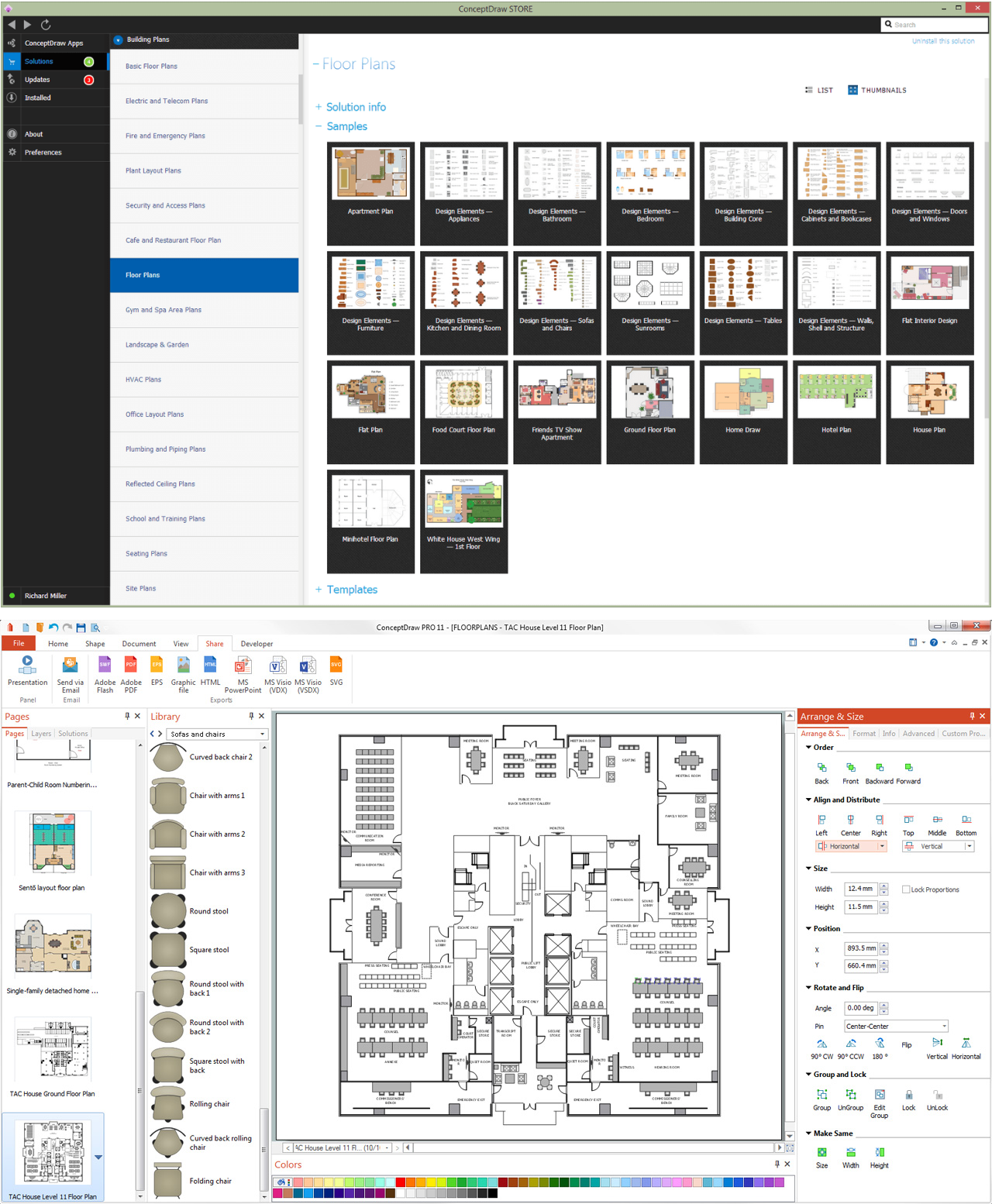 Blueprint Software Office Layout Geo Map Software Blueprint