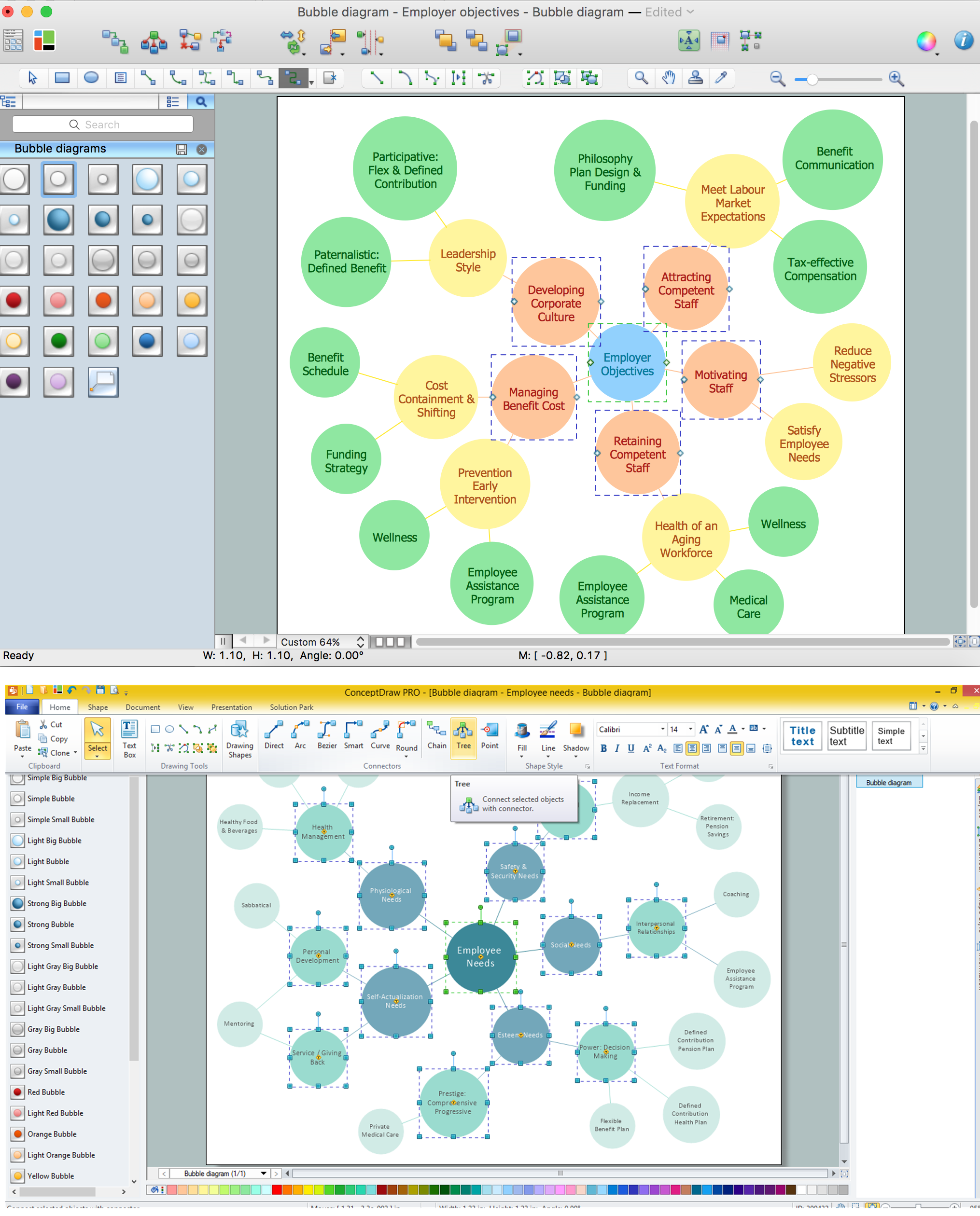 How To Make a Bubble Chart for MacOS X, Windows